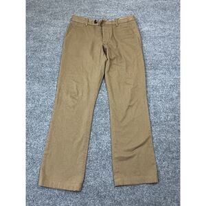 Gustin Pants 32 California Chino Button Fly Straight Work Casual Preppy Luxury